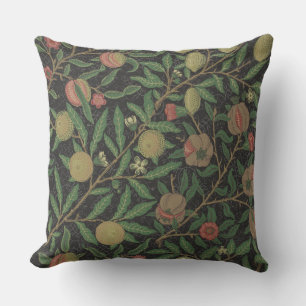 William Morris Pomegranate Classic Fruit Outdoor Pillow