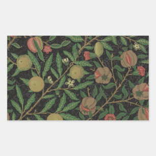 William Morris Pomegranate Classic Fruit Sticker