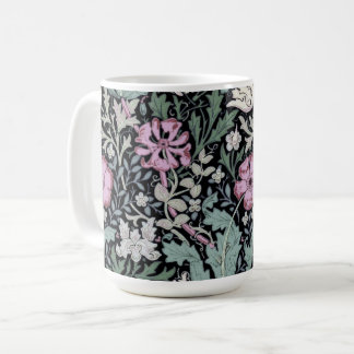 William Morris Poppy Botanical Victorian Wallpaper Coffee Mug