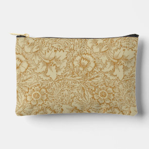 William Morris Poppy Floral Wallpaper Accessory Pouch