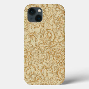 William Morris Poppy Floral Wallpaper iPhone 13 Case