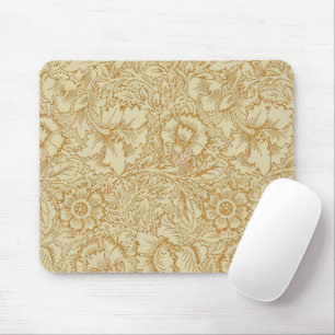 William Morris Poppy Floral Wallpaper Mouse Pad