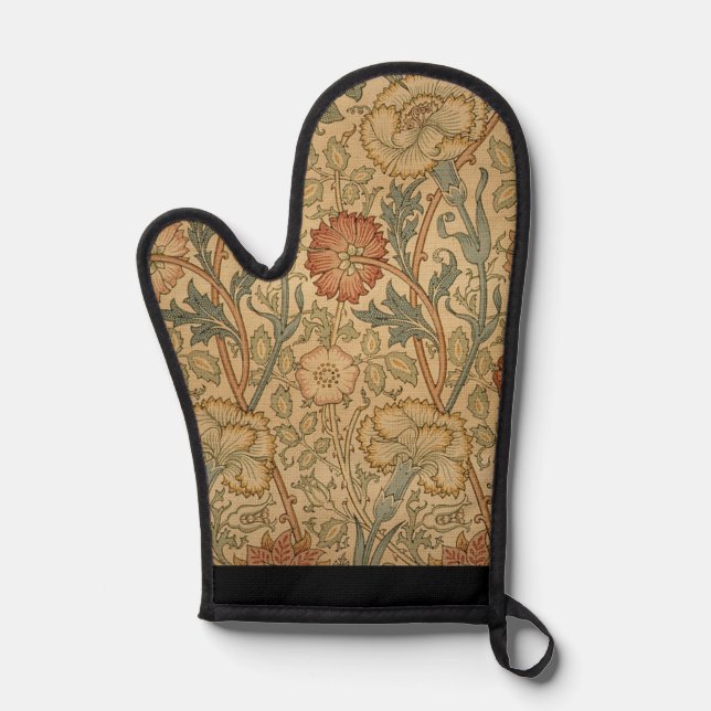 William Morris porte-miton "rose et Rose" (Recto)