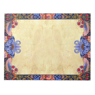 William Morris Pre-Raphaelite 11X8.5 in Notepad