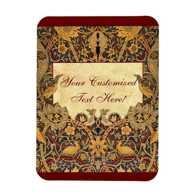 William Morris Pre-Raphaelite Flexible MAGNET (Vertical)
