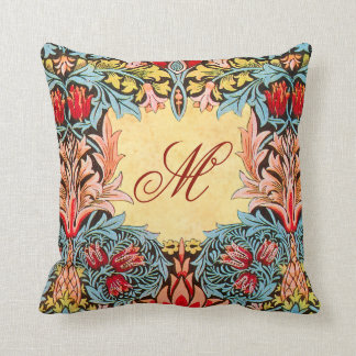 William Morris Pre-Raphaelite Throw Pillow
