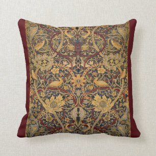 William Morris Pre-Raphaelite Throw Pillow
