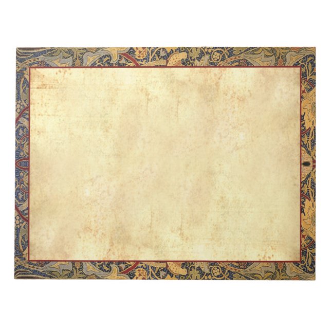 William Morris Préraphaélite bloc-notes 11X8.5 pou (Devant)