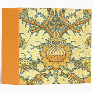 William Morris rich floral pattern Binder
