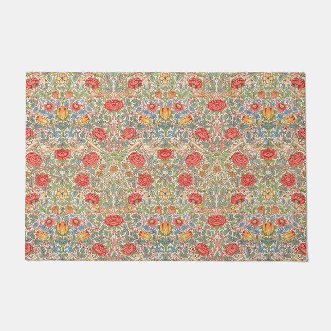 William Morris "Rose" Doormat (Front)