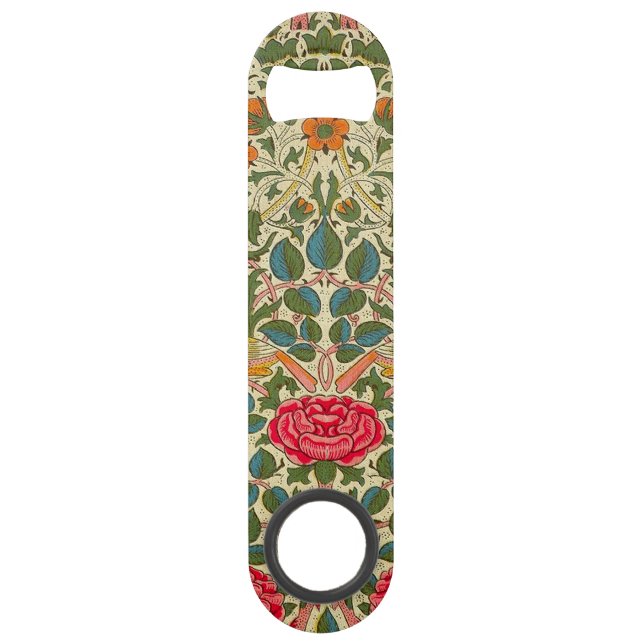 William Morris Rose Floral Chintz rose (Devant)