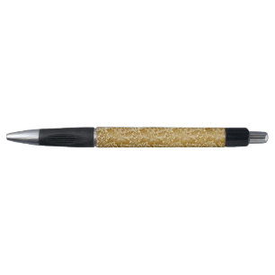William Morris Rose & Thistle Floral Golden Pen