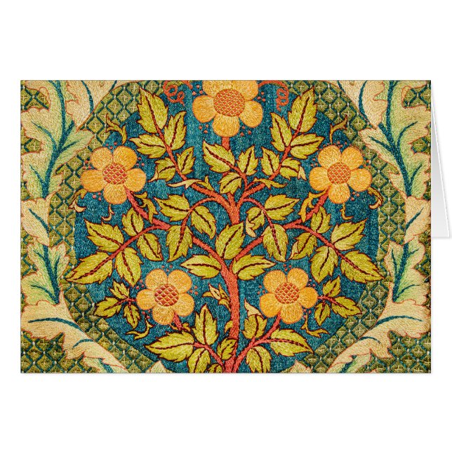 William Morris Rose Wreath : Arts et Métiers class (Devant horizontal)