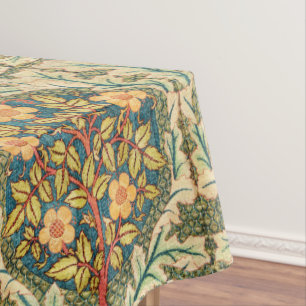 William Morris Rose Wreath Tablecloth