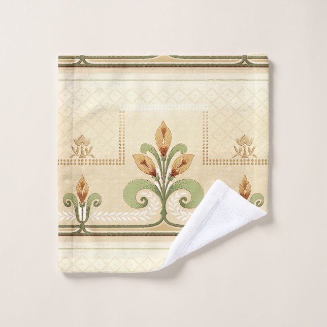 William Morris Row of Lilies (Gant de toilette)