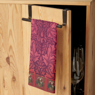 William * Morris Santa Claus Kitchen Towel