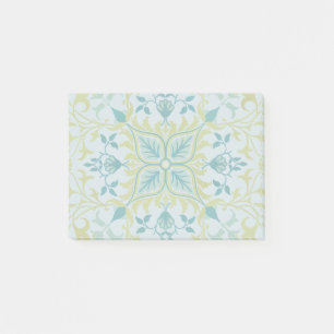 William Morris Seamless Ceiling Lime Green Pattern Post-it Notes