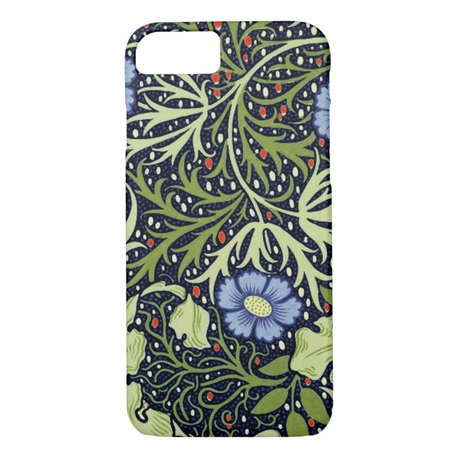 William Morris Seaweed Antique Flower Case-Mate iPhone Case (Back)