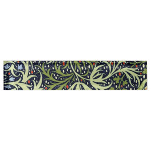 William Morris Seaweed Antique Flower Nameplate