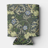 William Morris Seaweed Pattern Floral Vintage Art Can Cooler (Back)