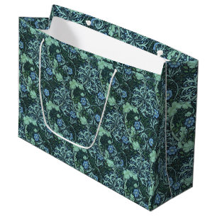 William Morris Seaweed Pattern      Large Gift Bag