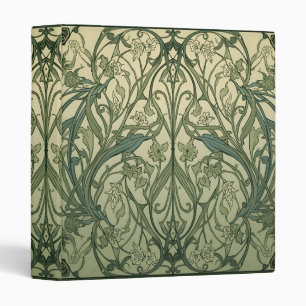 William Morris Seaweed Vintage Floral art nouveau Binder