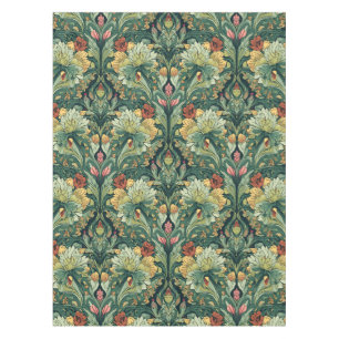 William Morris Seaweed Vintage Floral art nouveau Tablecloth