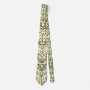  William Morris Seaweed Vintage Floral art nouveau Tie
