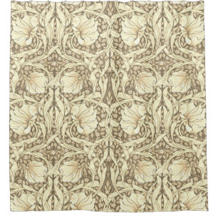William Morris,sepia pimpernel,art nouveau