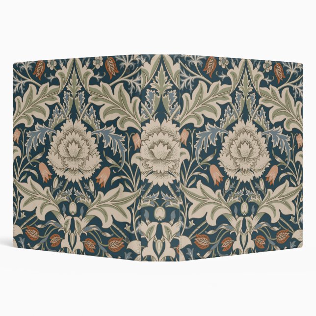 William Morris Severn Floral Garden Flower Classic Binder (Background)