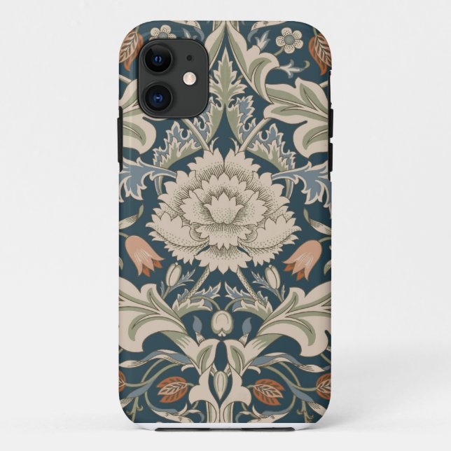 William Morris Severn Floral Garden Flower Classic Case-Mate iPhone Case (Back)