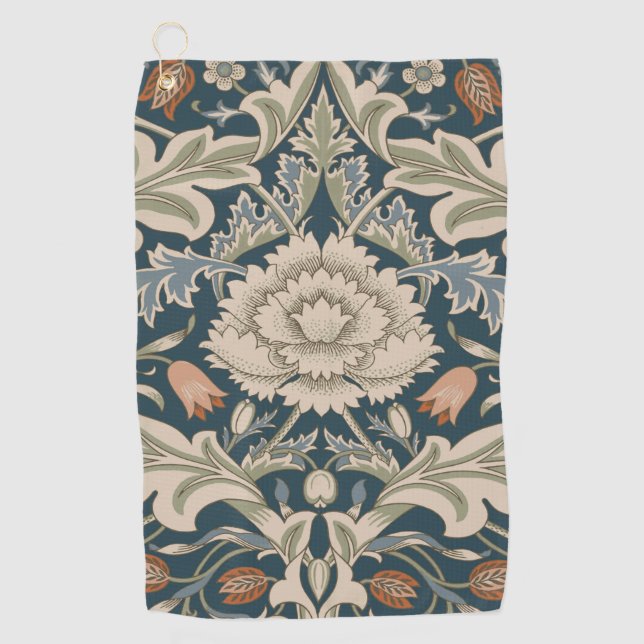 William Morris Severn Floral Garden Flower Classic Golf Towel (Front)