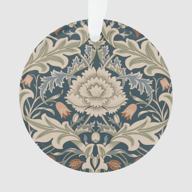 William Morris Severn Floral Garden Flower Classic Ornament (Front)