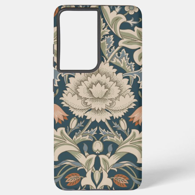 William Morris Severn Floral Garden Flower Classic Samsung Galaxy S21 Ultra Case (Back)