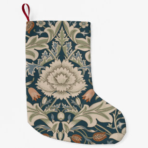 William Morris Severn Floral Garden Flower Classic Small Christmas Stocking