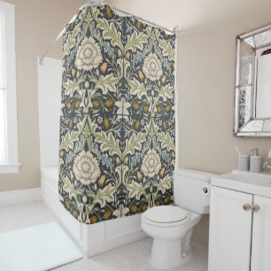 William Morris Severn Navy Blue Floral Art
