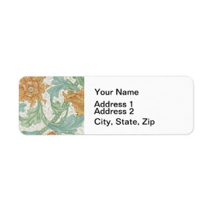 William Morris Single Stem Floral Pattern