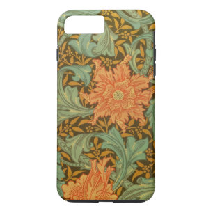 William Morris Single Stem Pattern Art Nouveau iPhone 8 Plus/7 Plus Case