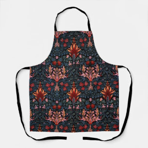 William Morris Snakeshead Dark Pattern Apron