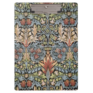 William Morris. Snakeshead Design. Clipboard