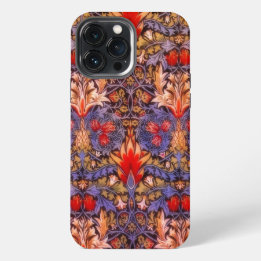 William Morris Snakeshead Exotic Pattern iPhone 13 Pro Max Case