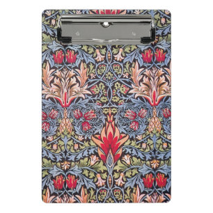 William Morris Snakeshead Floral Art Nouveau Mini Clipboard