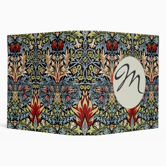 William Morris Snakeshead Floral Pattern Binder (Background)