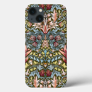 William Morris Snakeshead Floral Pattern iPhone 13 Case