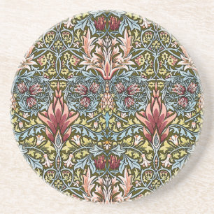 William Morris Snakeshead Floral Pattern Coaster