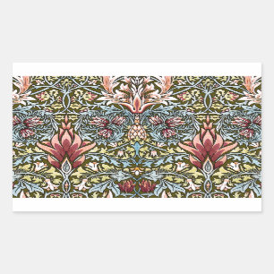 William Morris Snakeshead Floral Pattern Sticker