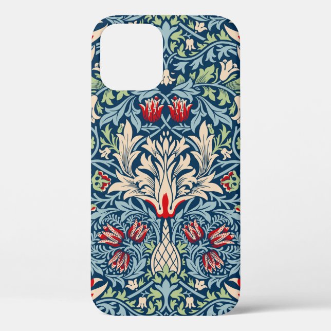 William Morris Snakeshead Fritillary Floral Design Case-Mate iPhone Case (Back)