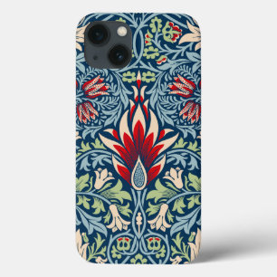 William Morris Snakeshead Fritillary Floral Design iPhone 13 Case