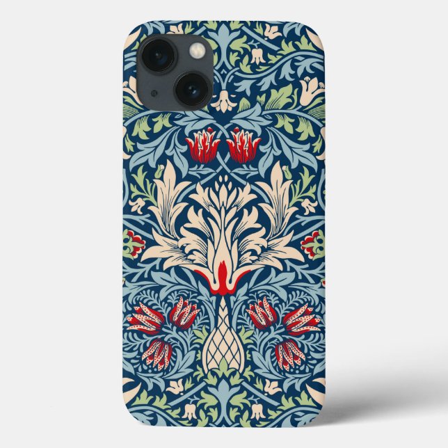 William Morris Snakeshead Fritillary Floral Design Case-Mate iPhone Case (Back)
