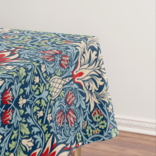 William Morris Snakeshead Fritillary Floral Design Tablecloth